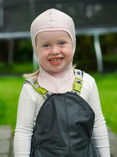 Kattnakken Balaklava - Tynn ull Rosa 6-12 M Kattnakken Balaklava - Tynn ull Rosa 6-12 M