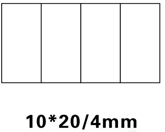 NIIMBOT Etikett for B21 / 10x20 mm 300 stk