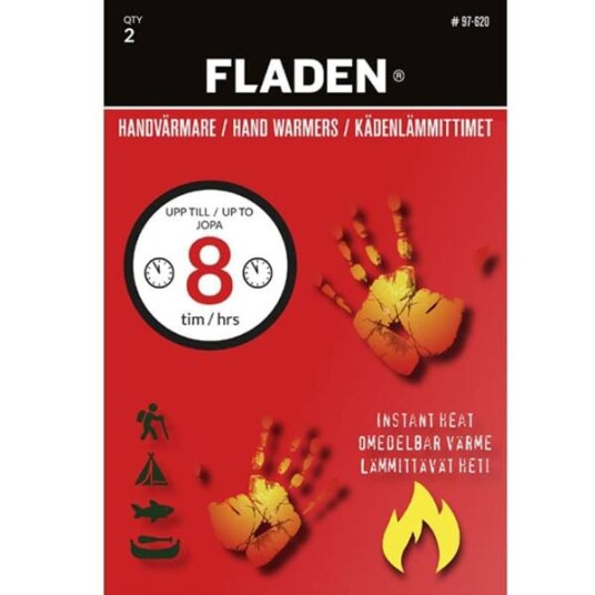 2 pk med håndvarmere fra Fladen
