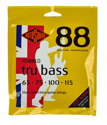 Rotosound RS88LD Svart Nylon Rotosound RS88LD Svart Nylon