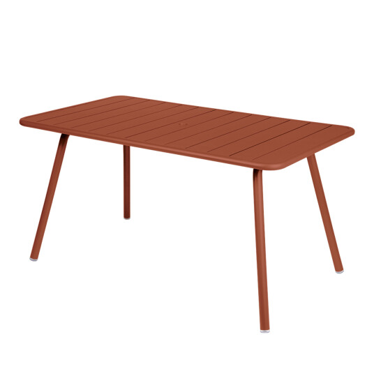 Fermob Luxembourg Table 143x80 cm Red Ochre 20
