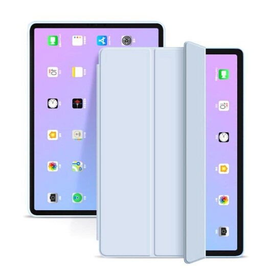 Tech-Protect iPad Air (2022/2020) Tech-Protect Smartcase Deksel Tri-fold & Apple Pencil Holder - Blå Tech-Protect iPad Air (2022/2020) Tech-Protect Smartcase Deksel Tri-fold & Apple Pencil Holder - Blå