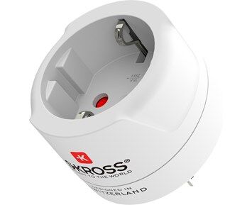 SKROSS Jordet Reiseadapter Europa til USA Type B Hvit SKROSS Jordet Reiseadapter Europa til USA Type B Hvit