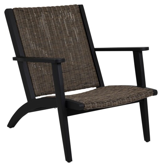 Brafab Kira Loungestol, Sort/Rustikk Brafab Kira Loungestol, Sort/Rustikk