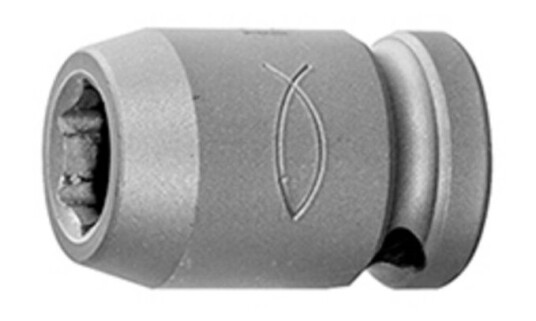Fischer 538579 1/2 (12,5 Mm), Udvendig Sekskant Topnøgleindsats 15 Mm