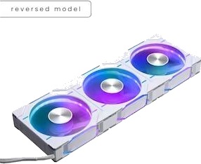 Phanteks D30 120mm PV-vifte 3-pack med D-RGB og PWM Hvit Phanteks D30 120mm PV-vifte 3-pack med D-RGB og PWM Hvit