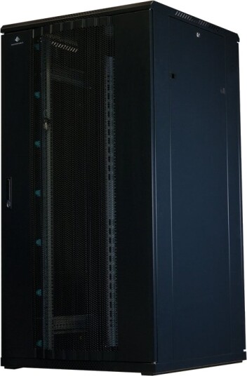Rockstable Rs19-8832Pp Frittstående Hylle 32U 800 Kg Nøkkellås Rack Skinner Justerbare Bein