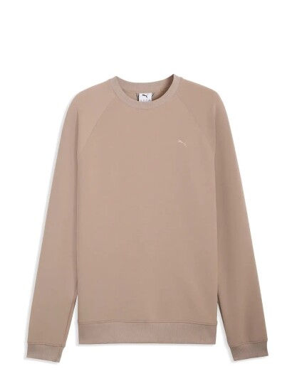 PUMA Golf Cloudspun Fleece Crewneck Lc Beige XXL