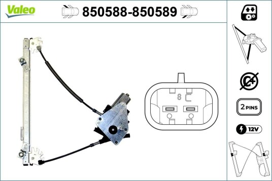 Vindusheis VALEO 850588