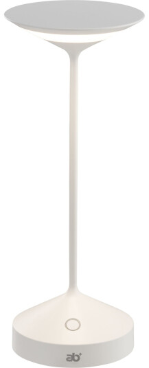 Ab+ Tempo LED bordlampe 28 cm 2,5W hvit