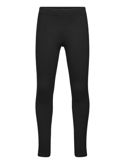 Lindex Leggings Brushed Inside Black Black 134/140 Lindex Leggings Brushed Inside Black Black 134/140