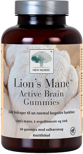 New Nordic Lions Mane Active Brain Gummies 60 gummies New Nordic Lions Mane Active Brain Gummies 60 gummies