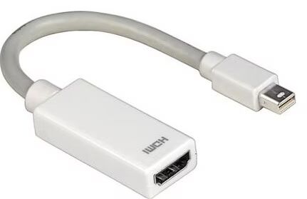 Hama Mini DisplayPort til HDMI Adapter 4K Svart