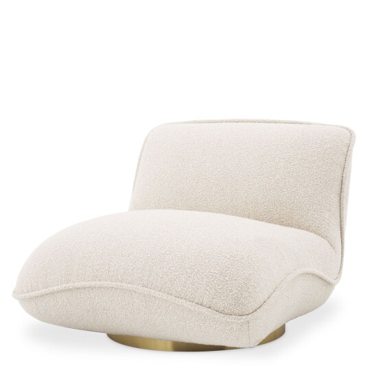 Relax fåtölj bouclé cream