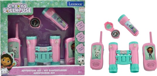 GabbyS Dollhouse Spionsett Med Walkietalkier