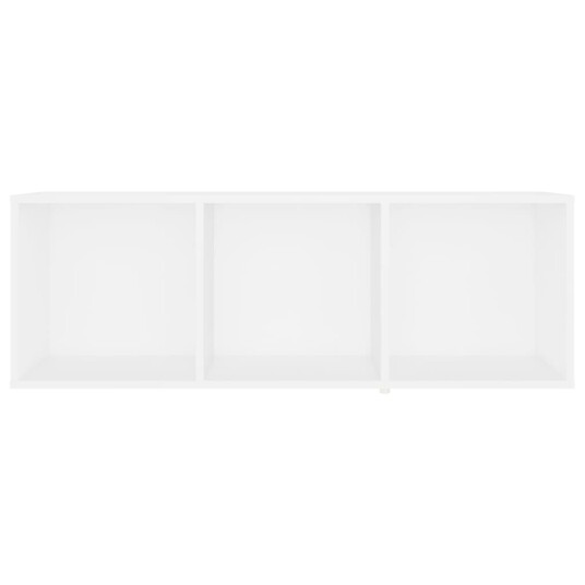 vidaXL TV-benker 4 stk hvit 107x35x37 cm sponplate