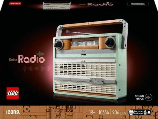 LEGO Icons 10334 Retro-radio