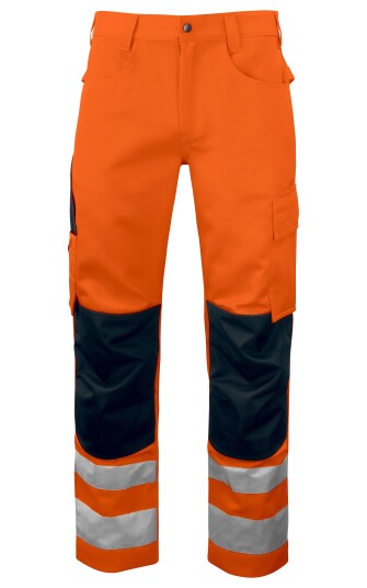 ProJob 6532 Arbeidsbukse En Iso 20471 Kl 2 Orange/Black D84