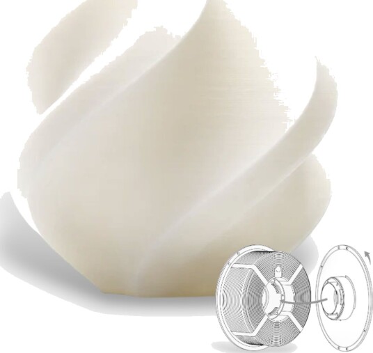 Bambu Lab Pla Basic Refill Jade White Bambu Lab Pla Basic Refill Jade White