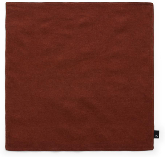 HAY Linen putetrekk 50x50 cm Iron red HAY Linen putetrekk 50x50 cm Iron red
