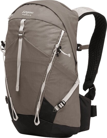 Bergans Of Norway Ryggsekk Bergans Vengetind 15L Rock Taupe/Vanilla Hvit S/M