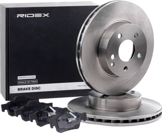 Bremseskiver og klosser RIDEX 3405B1441