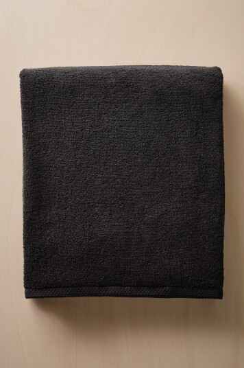 Jotex Badelaken 100x150 Cm Svart DARCY 21363370296
