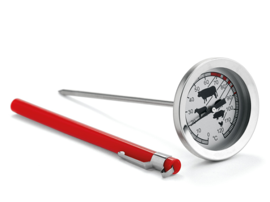 WEIS Steketermometer med beskytter for nål. 0-120 grader WEIS Steketermometer med beskytter for nål. 0-120 grader