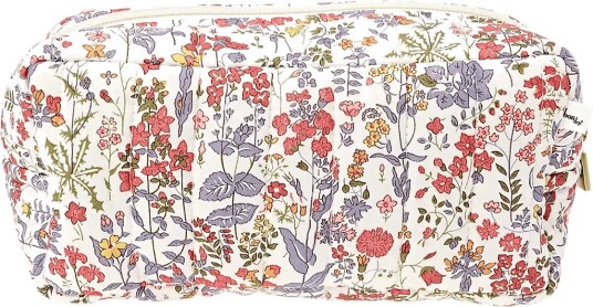 Bon Dep Pouch Xs Square Mw Liberty Field Flowers - PINK - One Size
