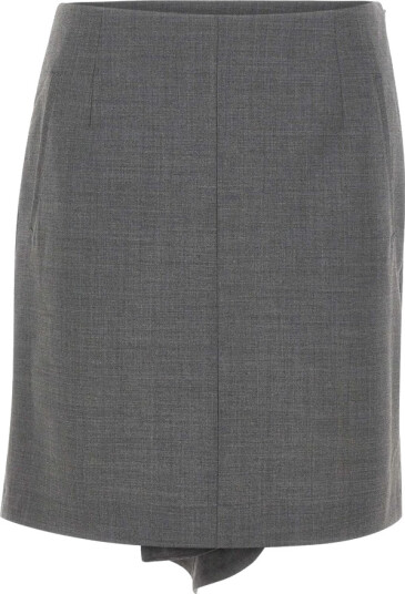 The Garment Dame Skjørt Grå 2XS, The Garment Dame Skjørt Grå 2XS,