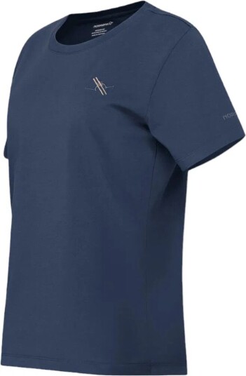 Norrøna Women's /29 Cotton Activity Embroidery T-Shirt Indigo Night S, Indigo Night