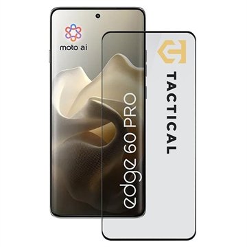 Tactical Motorola Edge 60 Pro Glass Shield 5D Beskyttelsesglass Svart Kant