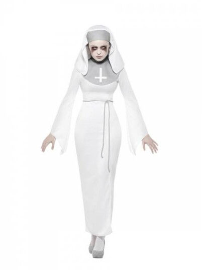 Nonne spøkelse kostyme