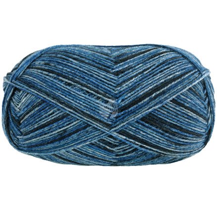 Lana Grossa Meilenweit 100 Denim Mix Garn 4612 Grå Blå/jeans/mørkegrå/antrasitt Lana Grossa Meilenweit 100 Denim Mix Garn 4612 Grå Blå/jeans/mørkegrå/antrasitt
