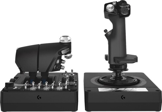 Logitech G Saitek X56 Rhino V2 flight control system
