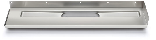 Unidrain 7121894 Avløpsarmatur åpen venstreside rustfritt stål 700 mm Innendørsavløp