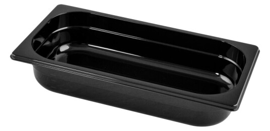 VEGA Kantine Nero GN 1/1; Størrelse GN 1/1 9l 53x32.5x6.5 cm  LxBxD ; Svart