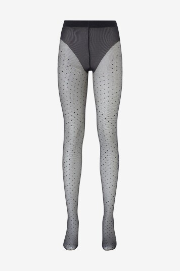 Oroblu Tightser Oroblu Plumetis Tights 30 Svart