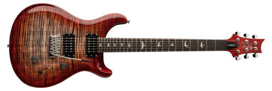 PRS SE Custom 24 Charcoal Cherryburst