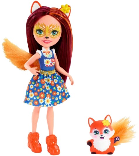 Enchantimals Felicity Fox Dukke Med Dyr Enchantimals Felicity Fox Dukke Med Dyr