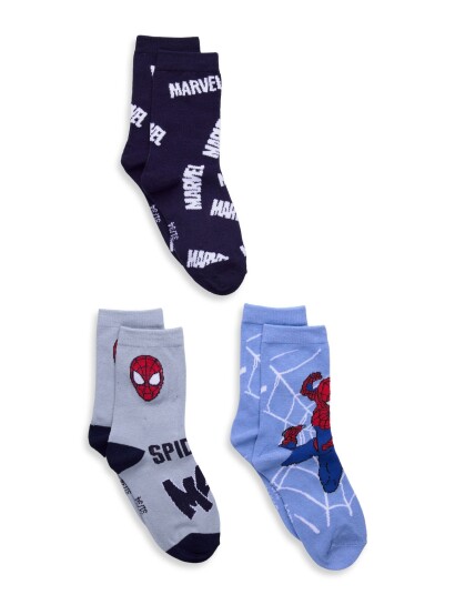 Marvel Socks   Navy   23/26