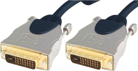 Shiverpeaks Sp-Professional, 15 M, Dvi-D, Dvi-D, Hankjønn, Hankjønn, Blå, Kromfarget