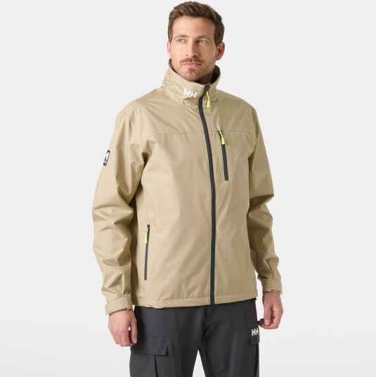 Helly Hansen Crew Seilerjakke 2.0 Herre Beige XL