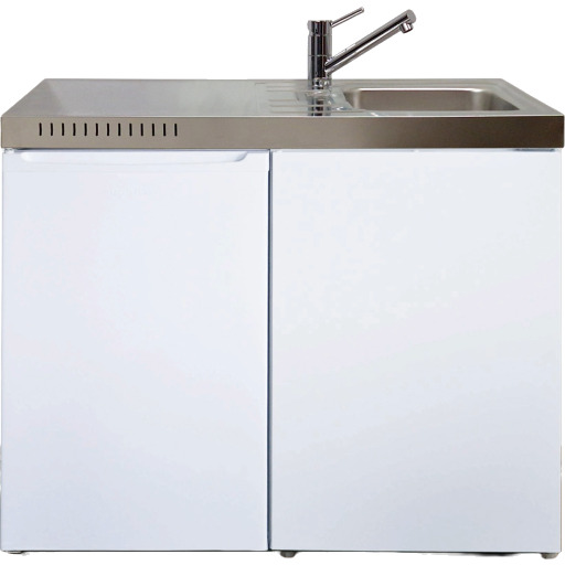 Intra Easyline ME100-R-UH minikjøkken, 100x60 cm Hvit Intra Easyline ME100-R-UH minikjøkken, 100x60 cm Hvit