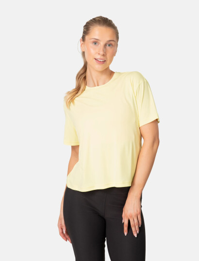 Kari Traa Una Tee Yellow XS Kari Traa Una Tee Yellow XS