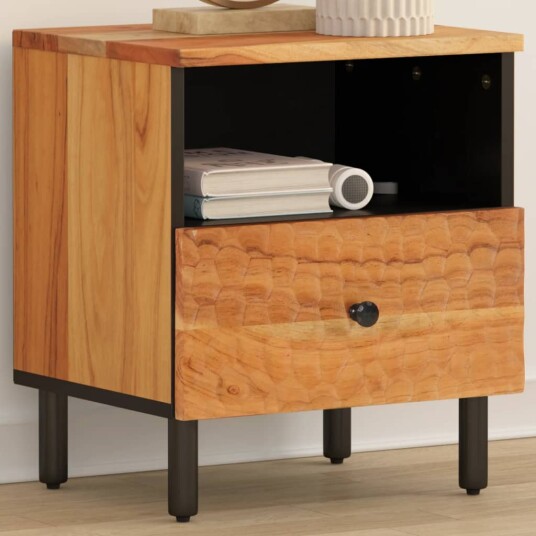  Nattbord 40x33x46 cm heltre akasie 8720845422790