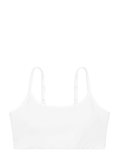 STRONGER Soft Strap Sports Bra White L STRONGER Soft Strap Sports Bra White L
