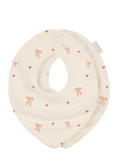 Cam Cam Copenhagen Bandana Bib Jersey 2 Pack   Cream   ONE SIZE