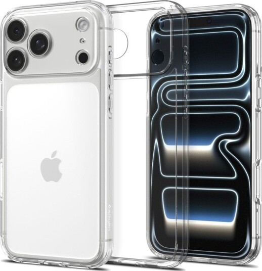 Spigen Ultra Hybrid Mobildeksel til iPhone 17 Pro/18 Pro - Klar Spigen Ultra Hybrid Mobildeksel til iPhone 17 Pro/18 Pro - Klar