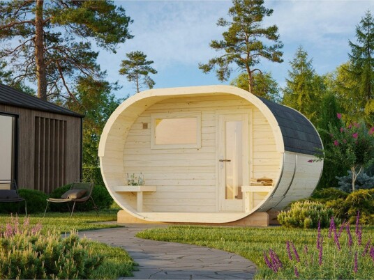 Palmako Sauna Anette 3,0 + 1,5